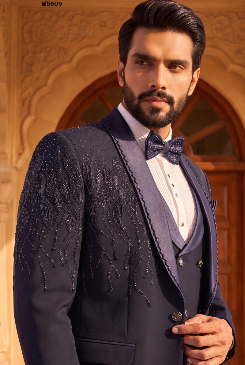 Outluk Wedding Vol 56 Lachaka Hand Work Designer Jodhpuri Suit
